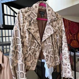 Snake Biker Jacket Victoria’s Secret Clothing